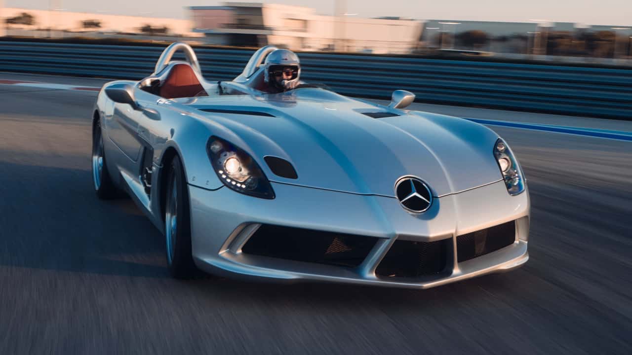 Driving the Mercedes SLR McLaren Stirling Moss Is Special