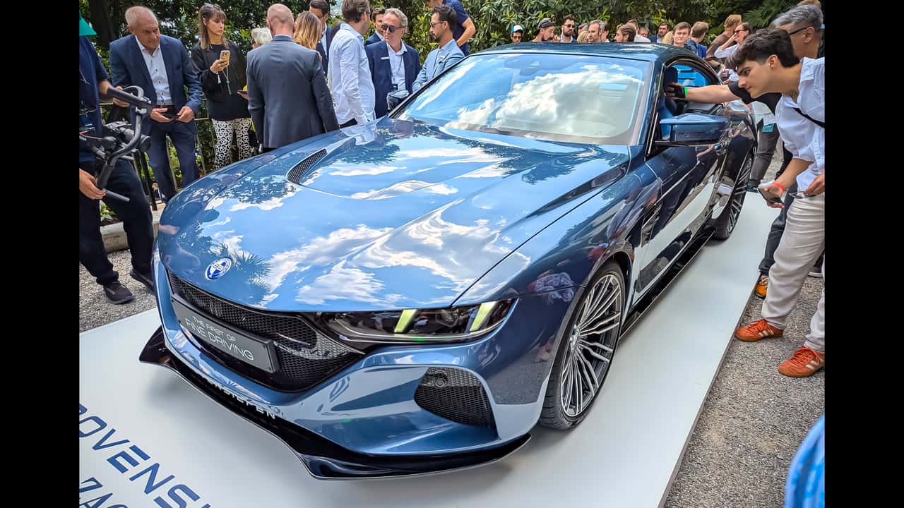 Zagato Made a Prettier BMW M4 With a Double Bubble Roof