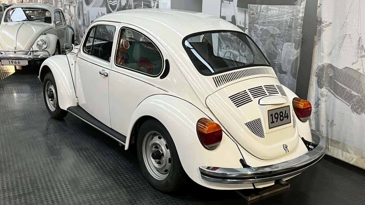 VW Beetle: Prototype with water-cooled engine from the Polo