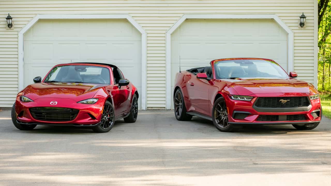 Miata and Mustang Are Among the Last Affordable Convertibles