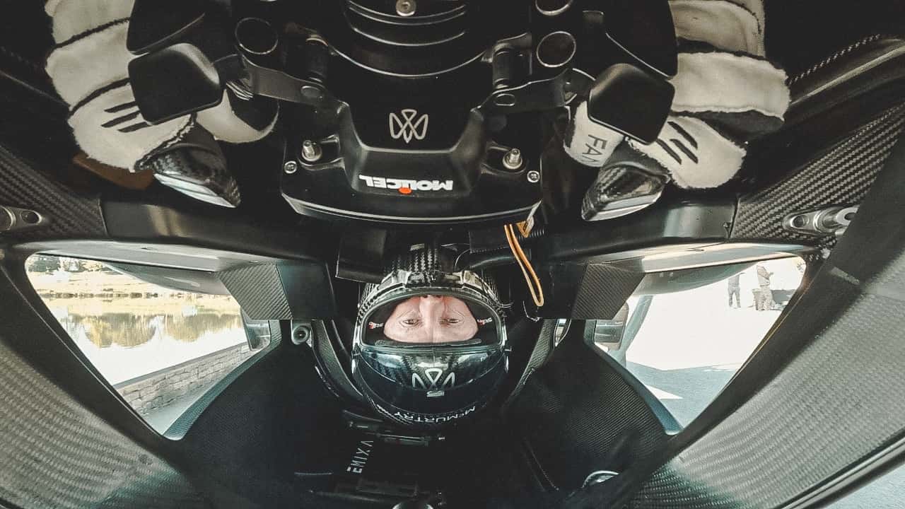 Good Lord: They Drove the Fan Car Upside-Down